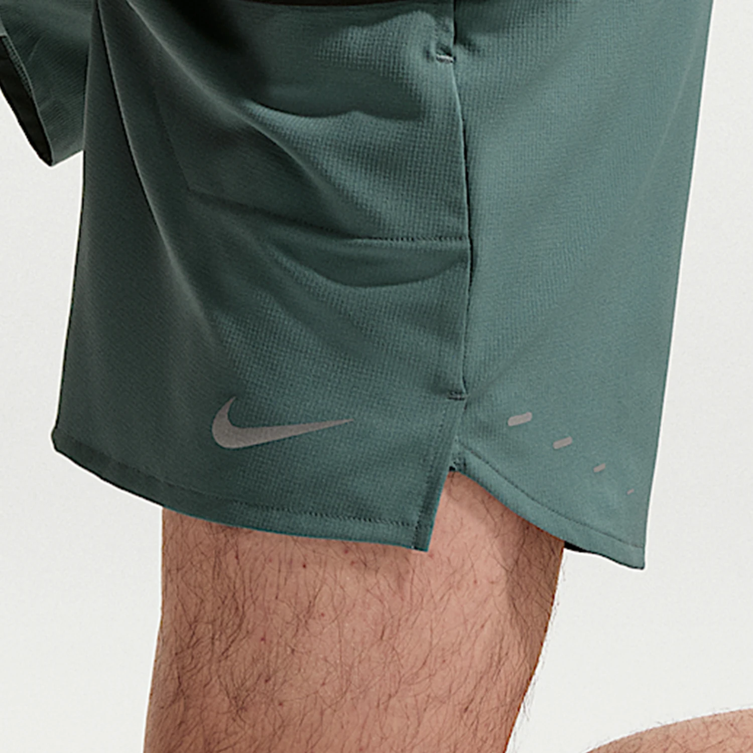 Оригинальные мужские беговые шорты Nike Stride Dri FIT 2-в-1, модель IF2037-382 (art.: 3920dcd1ecece) - 3920dcd1ecece