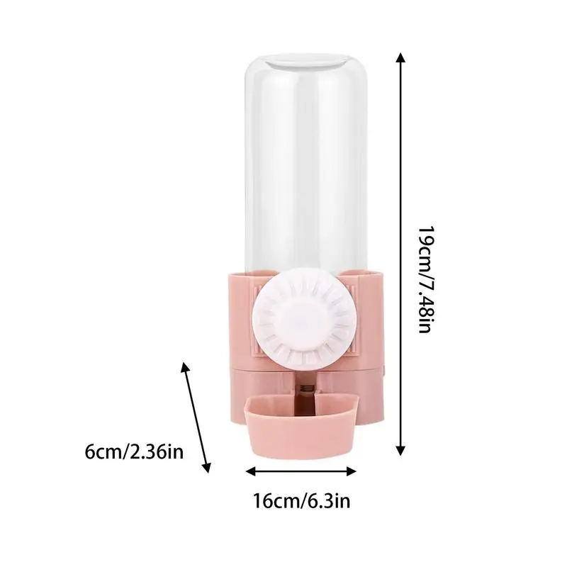 Автоматическая поилка для птиц 500 мл в виде клетки