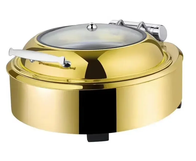 Медная буфетная плита круглая электрическая жаровня термогидравлическое