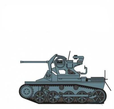 

Flakpanzer 1 air defense self-propelled gun DIY 3D Paper Card Model Building Sets