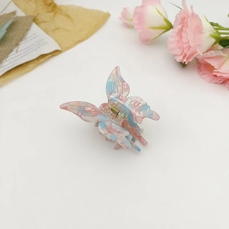 BYL новые заколки для волос в форме бабочки ацетатные во французском стиле милые