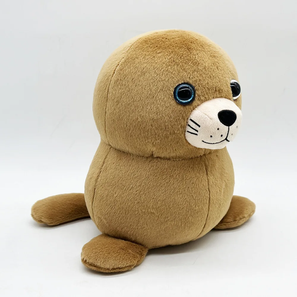 Фото Мягкие игрушки Cuddly Chonkers: плюшевые львы-морские и альпаки-морские собаки из Сан-Франциско, мягкие набивные куклы-подушки, подарки на день рождения №1