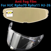 hj 26 helmet anti fog film for hjc rpha 11 rpha 70 hj 26 motorcycle helmet parts accessorie anti fogging capacete shield sticker