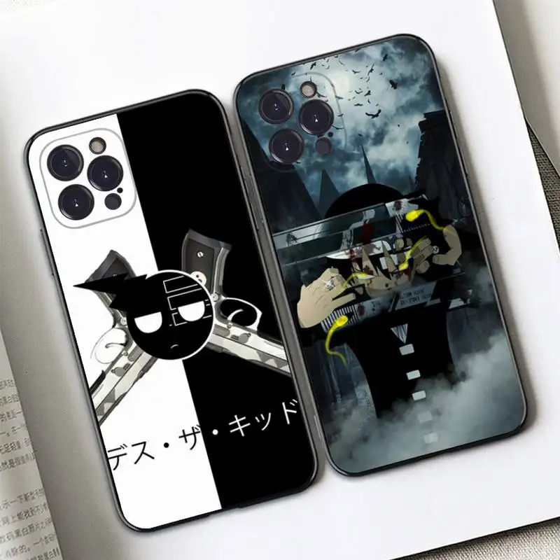 

Soul Eater Phone Case Silicone Soft For iphone 14 13 12 11 Pro Mini XS MAX 8 7 6 Plus X 2020 XR Shell