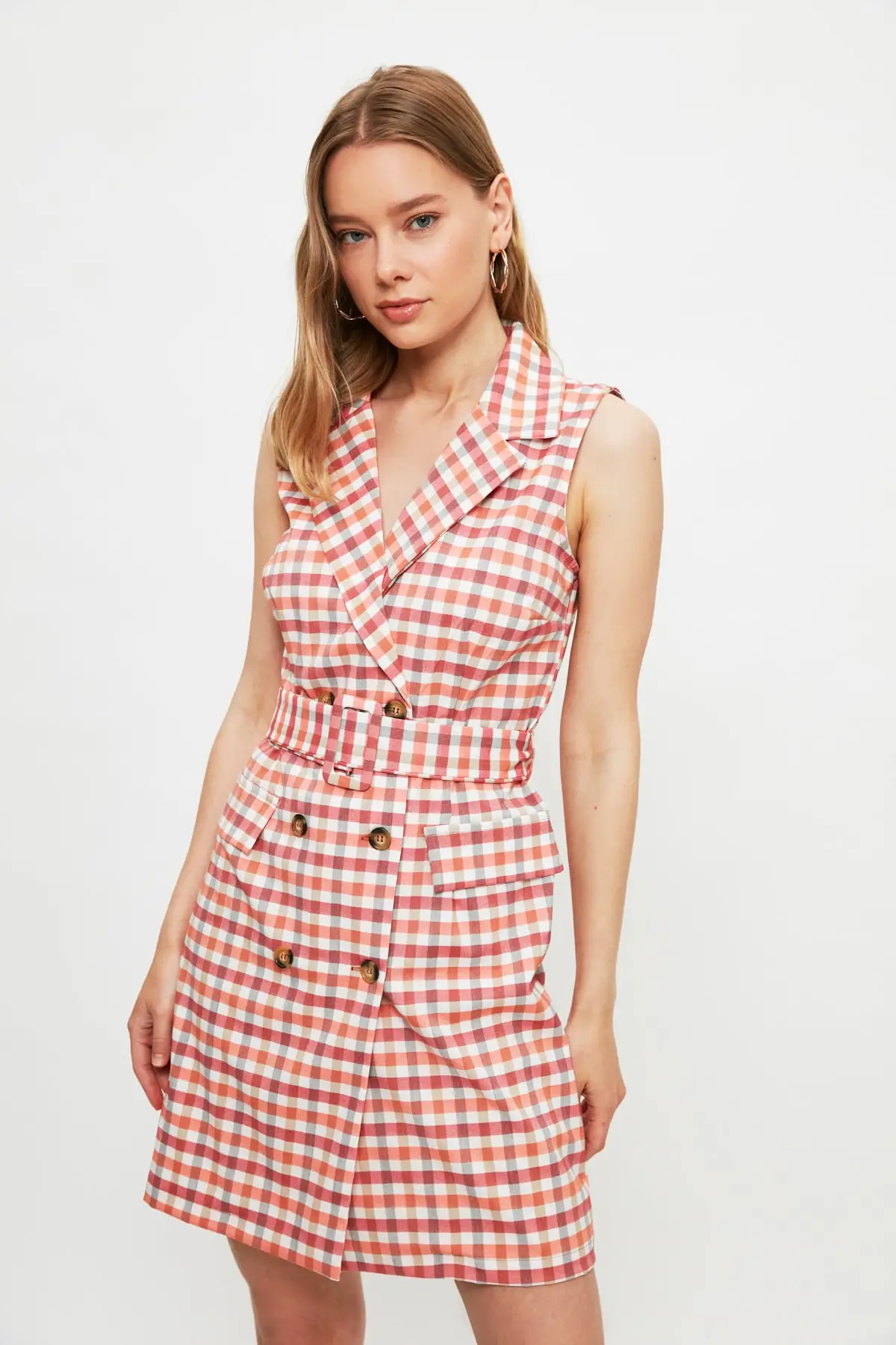 

Trendyol Arched Vest Dress TWOSS21EL2682