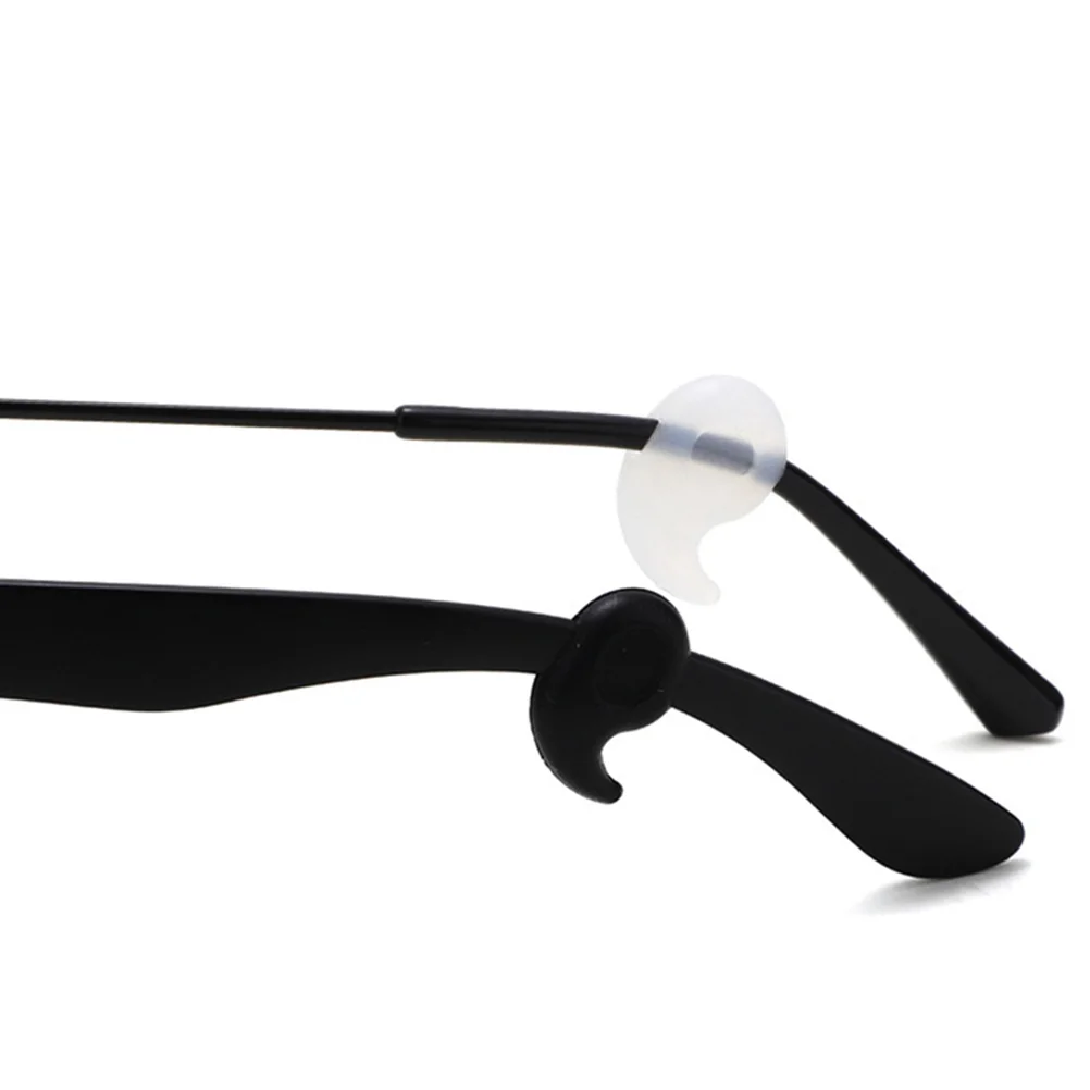 20 пар нескользящих ручек для очков противоскользящий держатель фиксатор