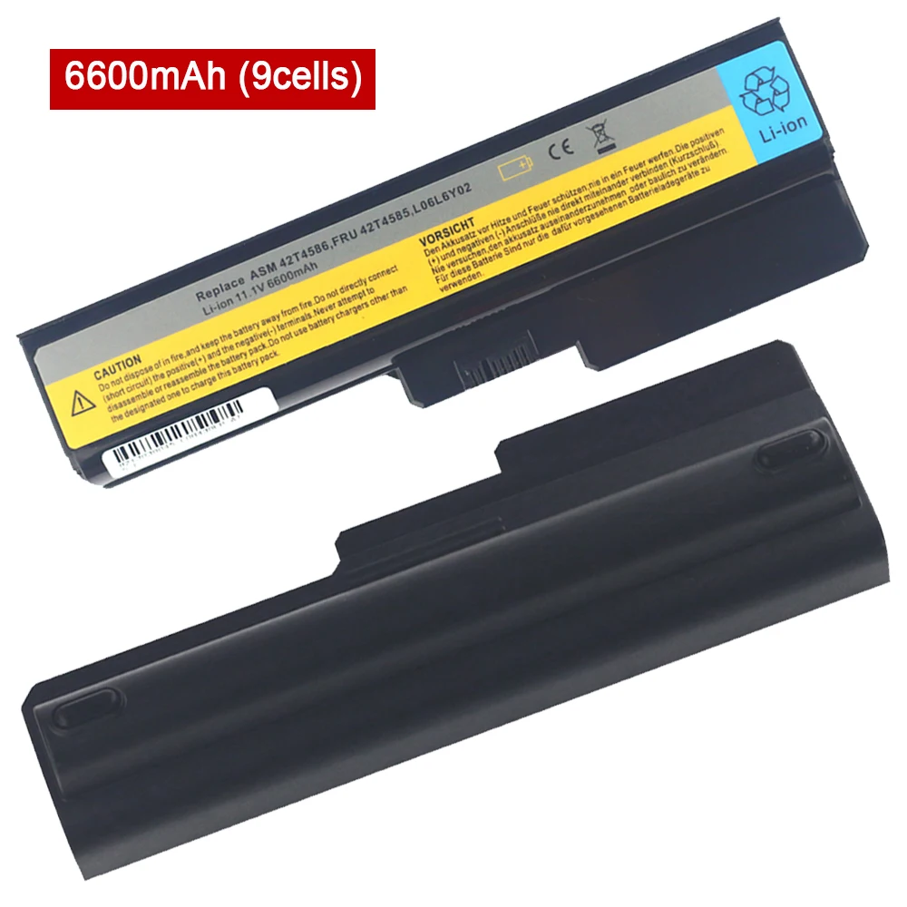 Аккумулятор L08L6C02 L08L6Y02 для ноутбука LENOVO 3000 G430 G450 G455A G455 G530 G550 G555 B460 B550 N500 Z360 V460 L08S6C02