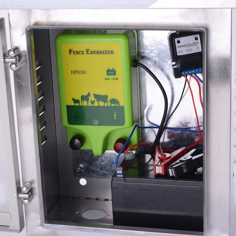 Электрическая пластиковая Солнечная энергия для ограждения с низким