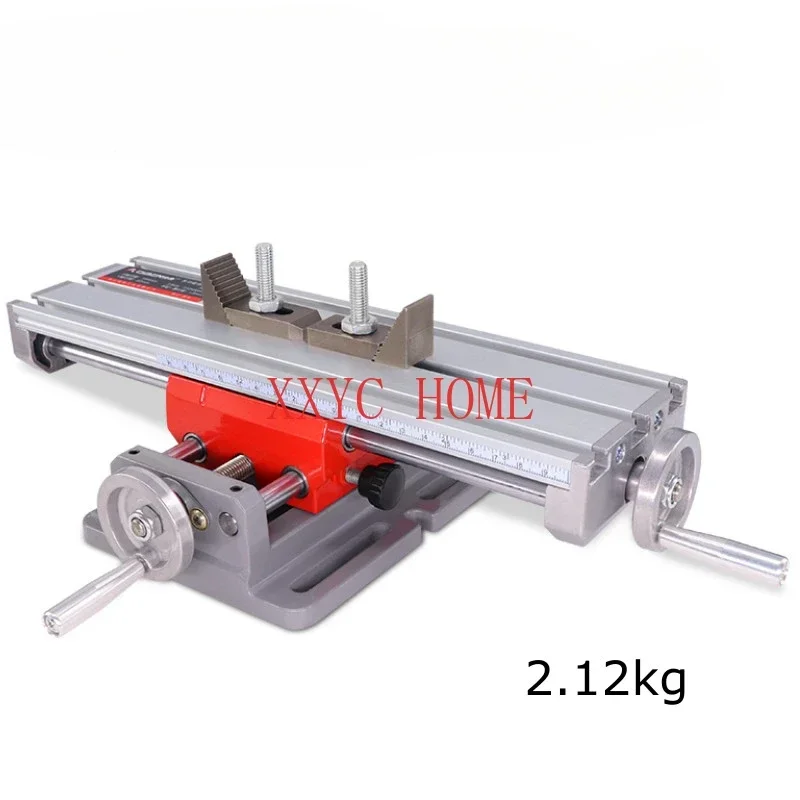 Составной стол AB8301 + тиски с крестообразным направляющим сверлом алюминиевые для