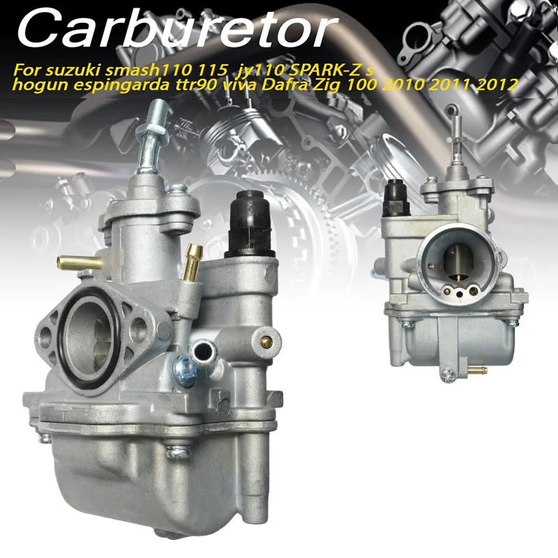 Фото Карбюратор 4-тактный для Smash110 115 JY110 SPARK-Z Shogun Espingarda TTR90 Viva Dafra Zig100 2010-2012 №1
