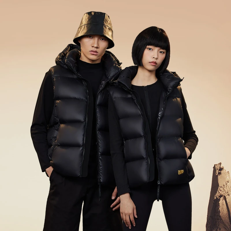 UMI MAO пуховый жилет женский новый стиль корейская версия белый утиный пуховик