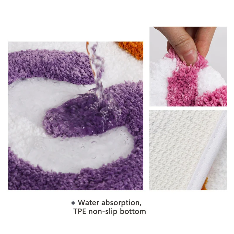 get naked microfiber rug bathroom shower curtain mat sets bath non slip tpe absorbent you look good carpet furniture accessories free global shipping