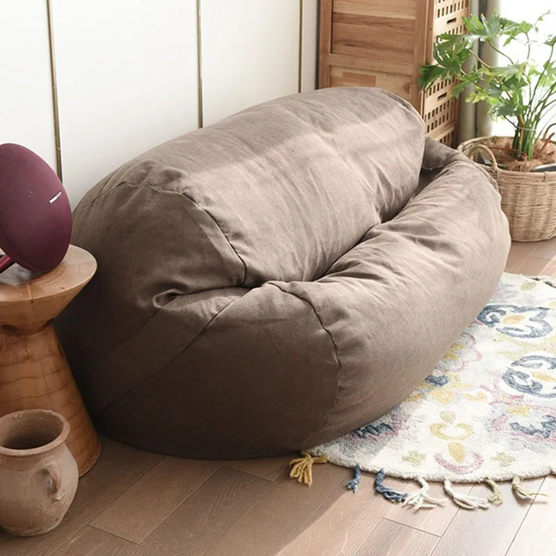 

Luxury Modern Lazy Sofa Nordic European Comfortable Living Room Bean Bag Single Minimalist Woonkamer Banken Bedroom Furniture