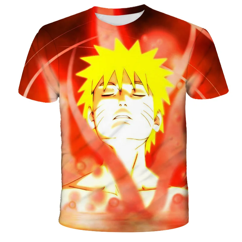 Футболка для мальчиков Kakashi Oshemaru Sasuke Payne Gaara с коротким рукавом |