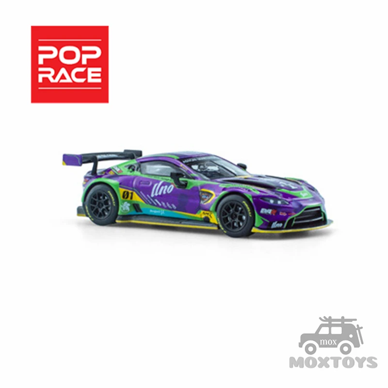 

POP RACE 1:64 EVA RT TEST TYPE-01 ASTON MARTIN GT3 литая модель автомобиля