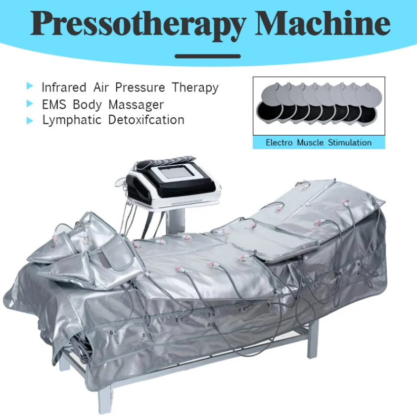 

3 In 1 Heat 36V Suit Legs Lymphatic Drainage Machine
