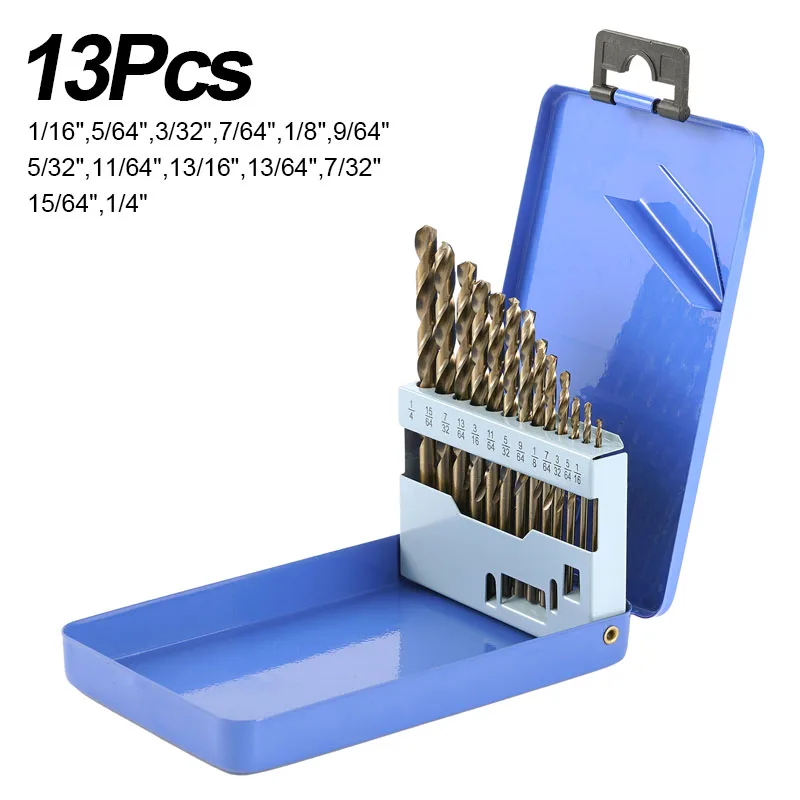 

Набор сверл Conboom кобальтовые M35, спиральные