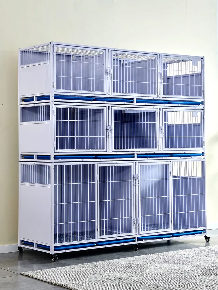 Pet Shop Foster Клетка для разведения Изоляционный дисплей кошек и собак Общая больница