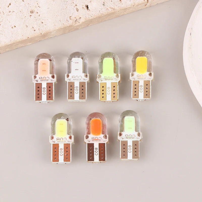 10 шт. лампы T10 W5W 12 В для номерного знака