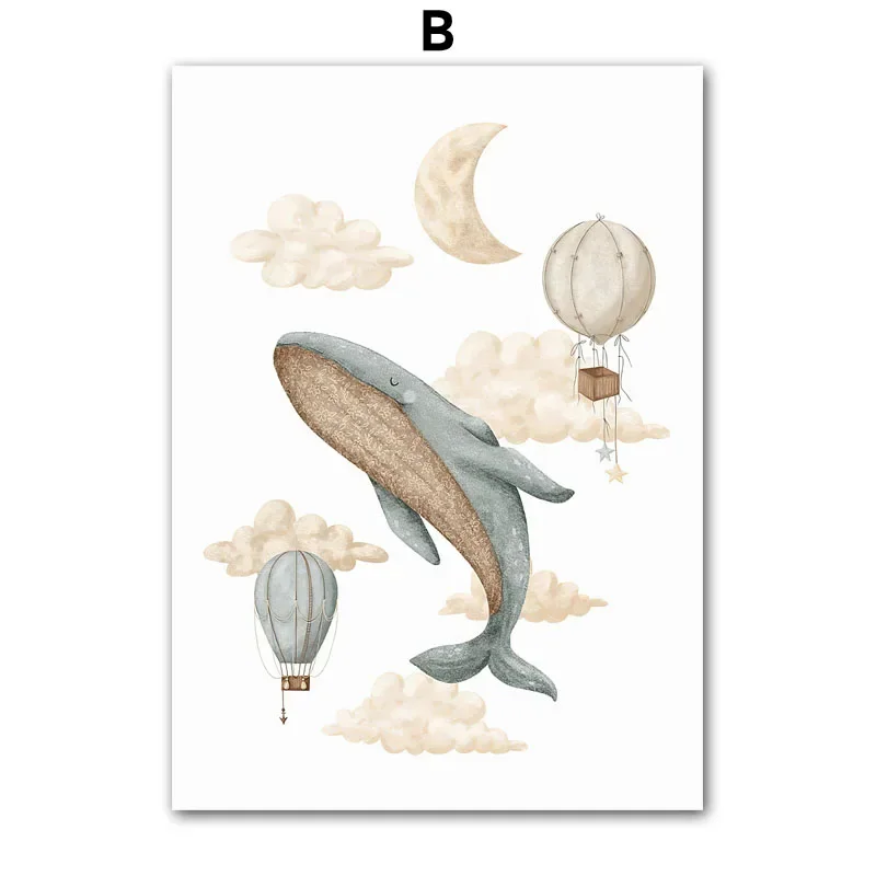 

Настенные художественные постеры "Акварельный корабль"