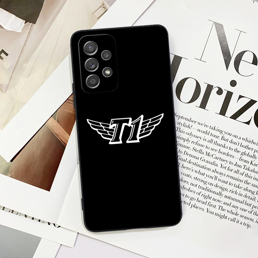 Чехол для мобильного телефона SKT T1 SK Faker черный мягкий чехол Samsung Galaxy A91 73 71 70 54 53 52 34