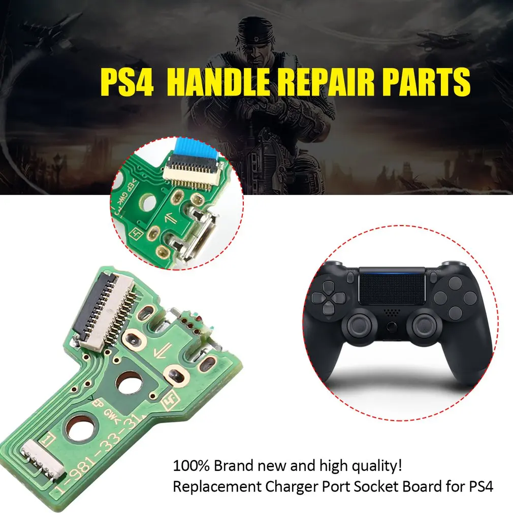 

USB Charging Port Board 14 Pin JDS-030 for PS4 Controller Dualshock Flex Cable