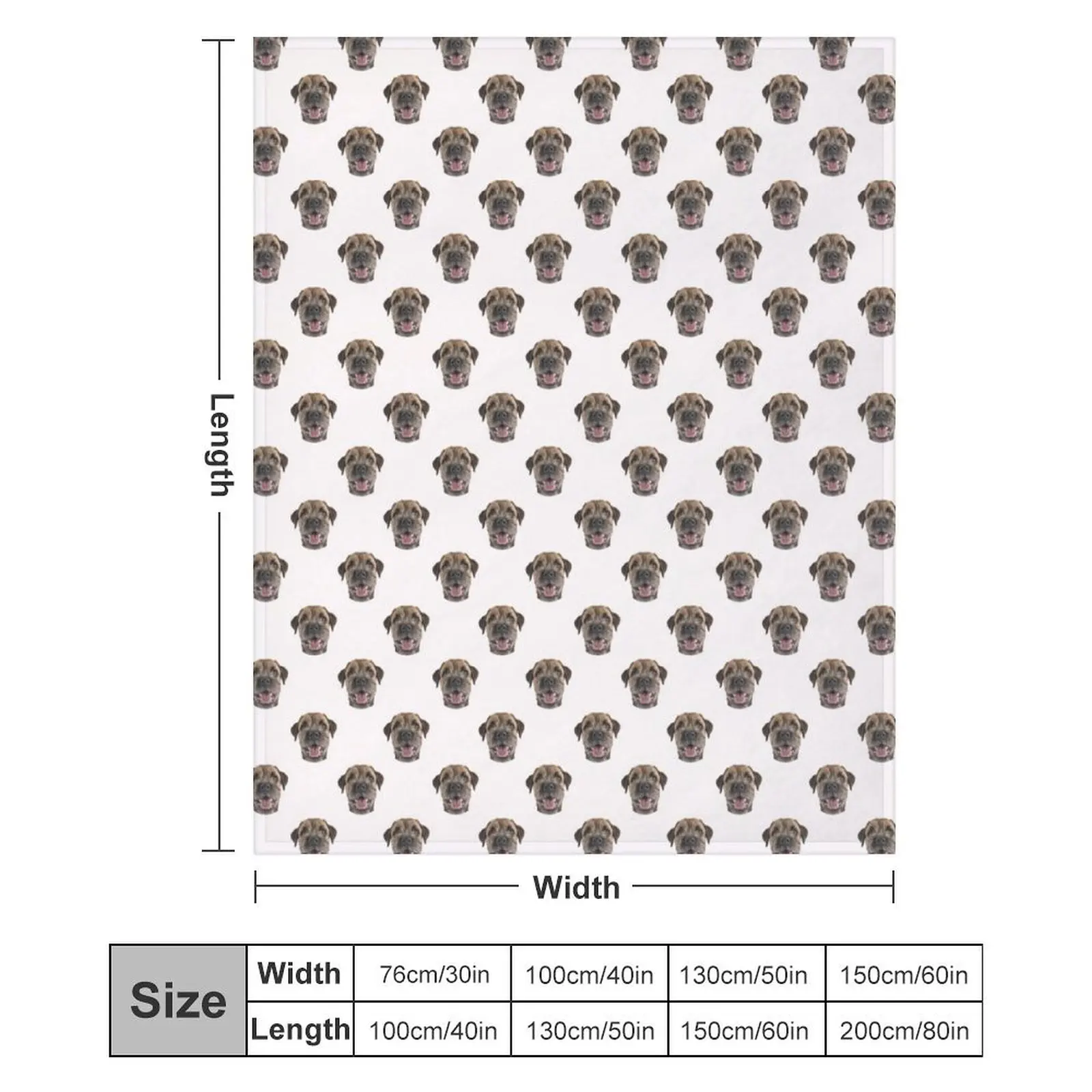 Бордер-терьер собака забавные подарки для лица одеяло украшения детское