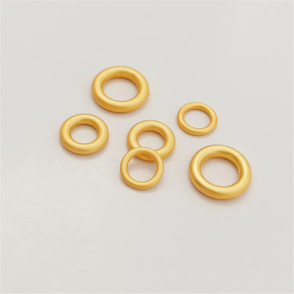 

Antique gold accessories Su circle Qiankun circle round ring closed ring DIY hand-made hand rope card ring connecting ring