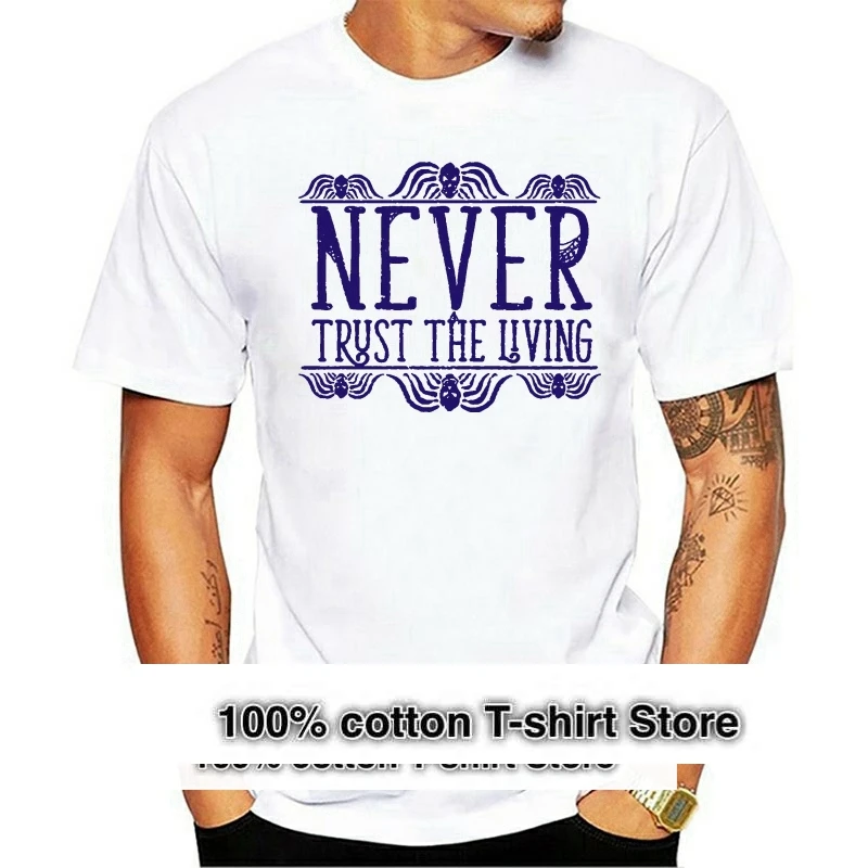 

Хлопковая футболка от Beetlejuice Nunca Trust The Living Camiseta