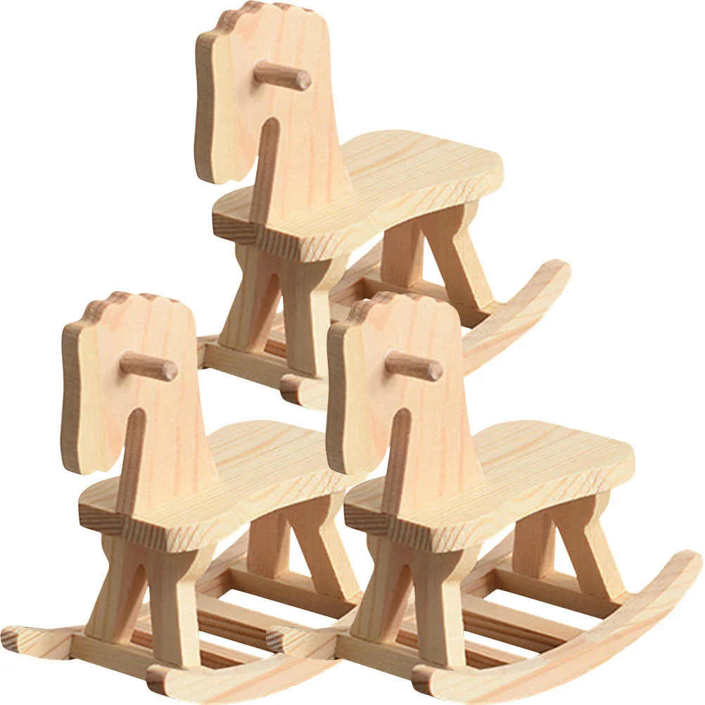 

Toddler Boy Toys 3D Puzzle 2 Sets Wood Craft Construction Kit Fun Educational DIY Wooden Toy Assemble Model Unfinished Craft