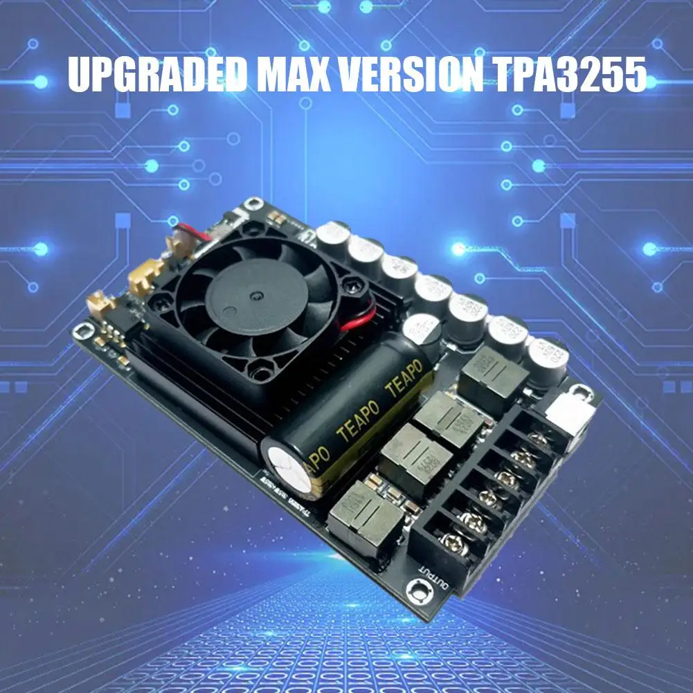 Плата цифрового усилителя мощности TPA3255 Fever HIFI плата высокой 600 Вт 300 * 2 модуль