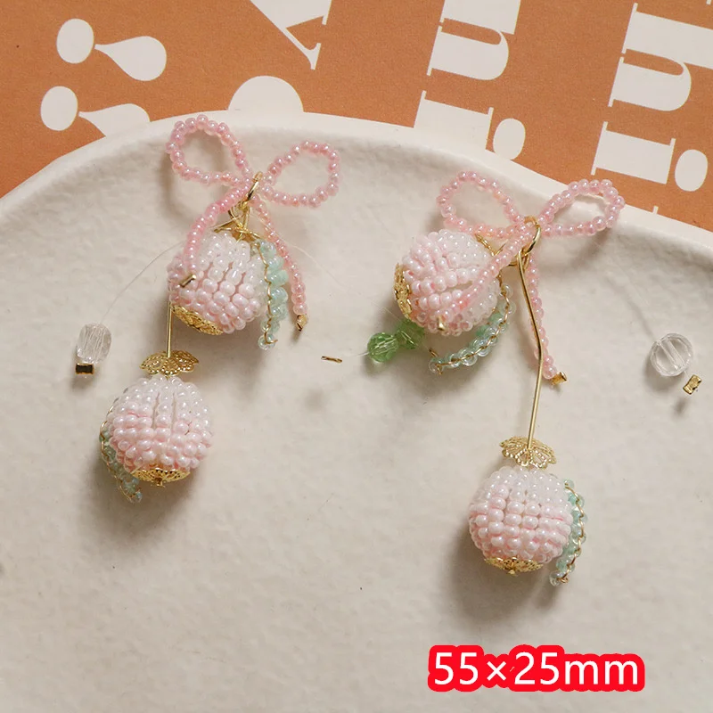 Бесплатная доставка 10 шт./партия стеклянные бусины hanmamde ручная вязка мультяшный