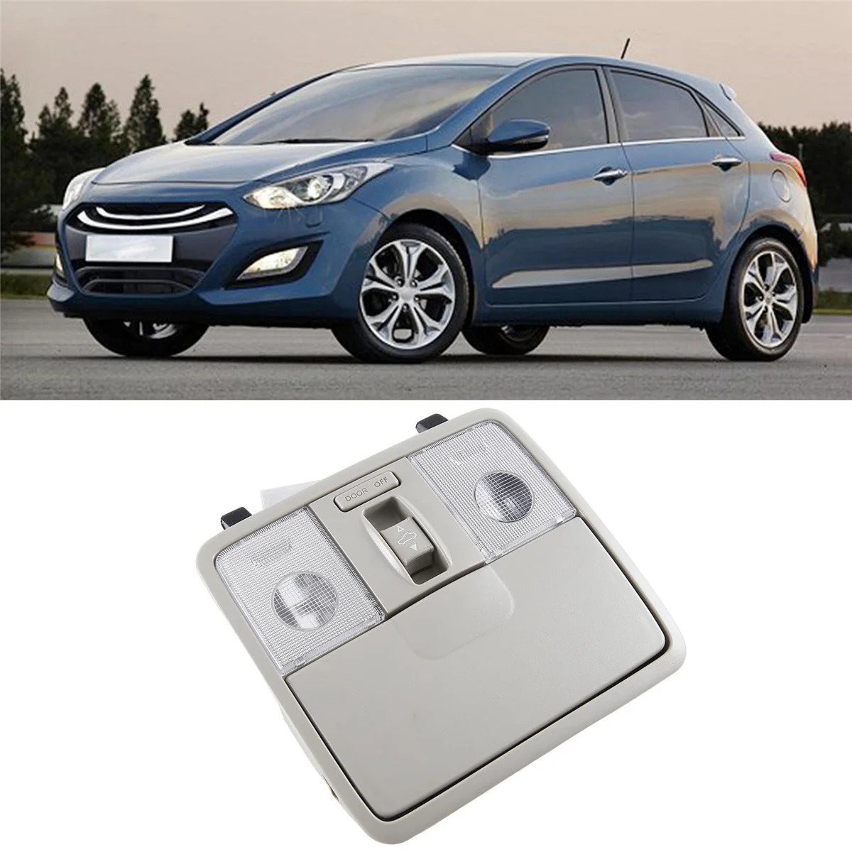 928001X000TX переднее чтение стробокс для очков интерьерный автомобиля Hyundai I30 I30CW 08-10