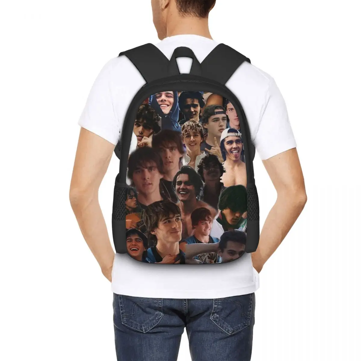 Charlie Gillespie Backpack for Girls Boys Travel RucksackBackpacks for Teenage school bag
