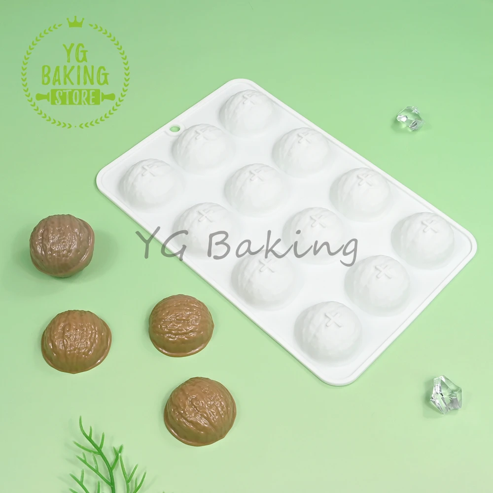 

Силиконовая форма для пудинга "Грецкий орех" Dorica