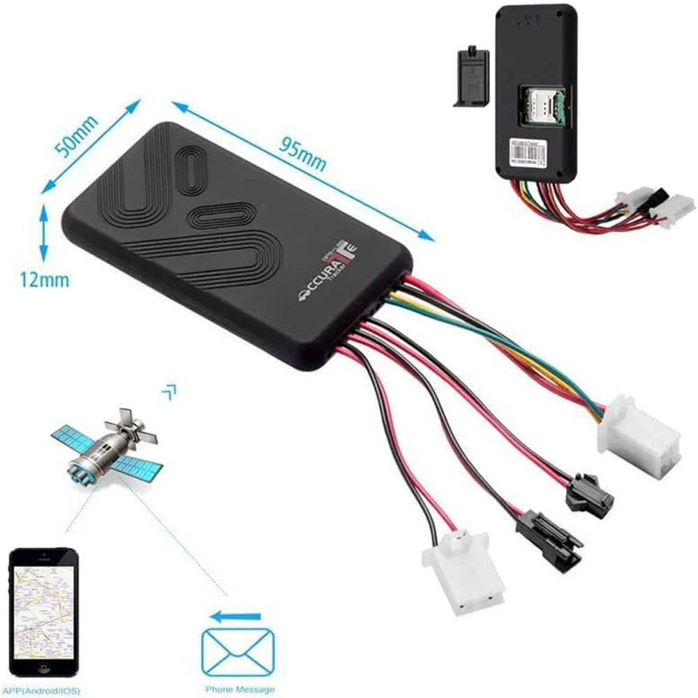 Фото 2G противоугонный GPS-трекер GT06 SMS GSM GPRS Автомобильная онлайн-система слежения Монитор-трекер Сигнализация открытой двери SOS Локатор автомобиля №4