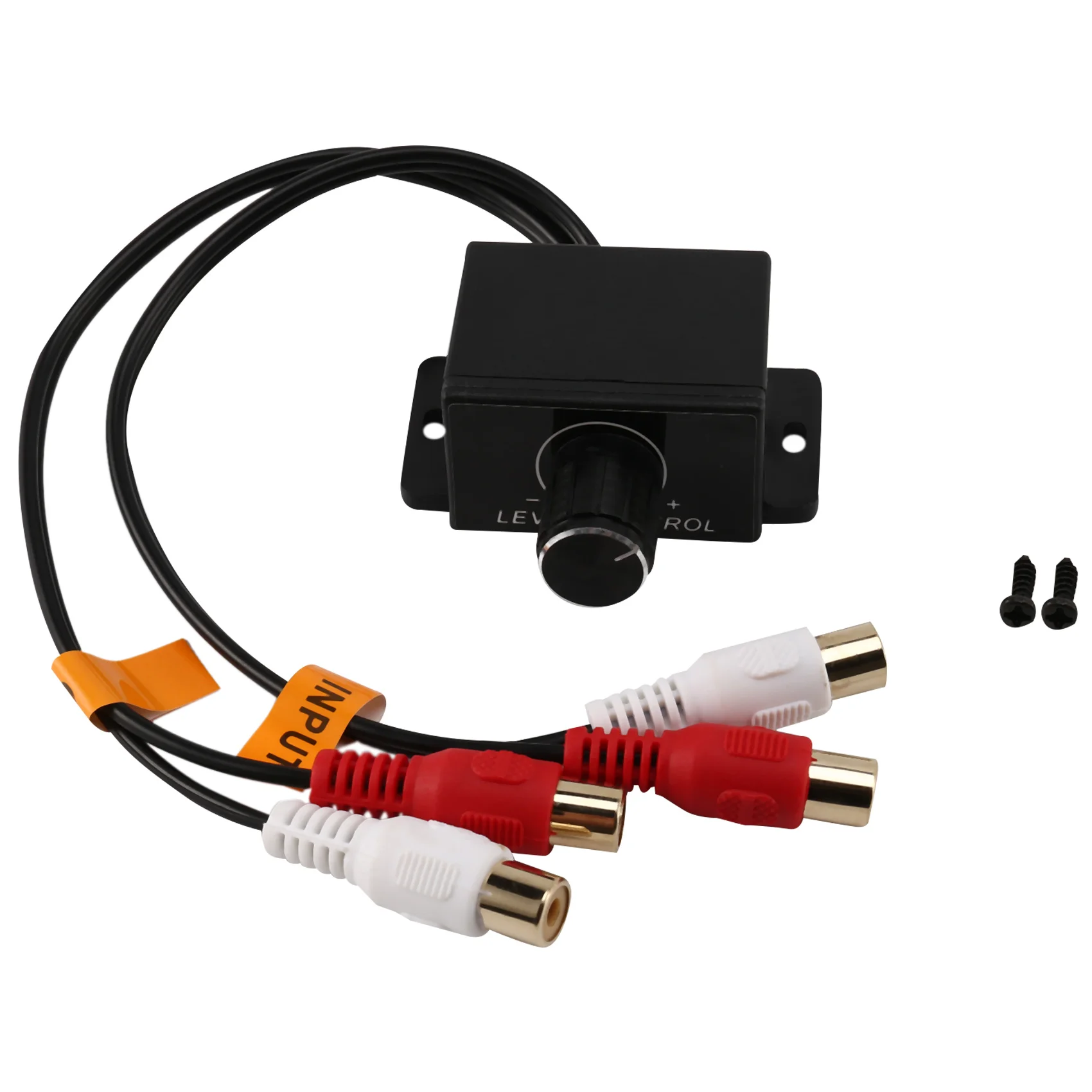 

Автомобильный домашний усилитель звука, усилитель басов, RCA, кнопка регулировки громкости, черный цвет