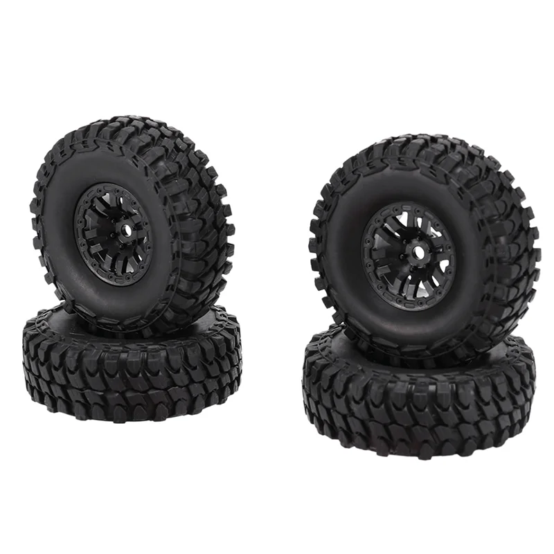 

4 шт. 55x24 мм набор шин для обода колеса для Axial SCX24 90081 AXI00001 1/24 RC Гусеничный автомобиль обновленные детали аксессуары