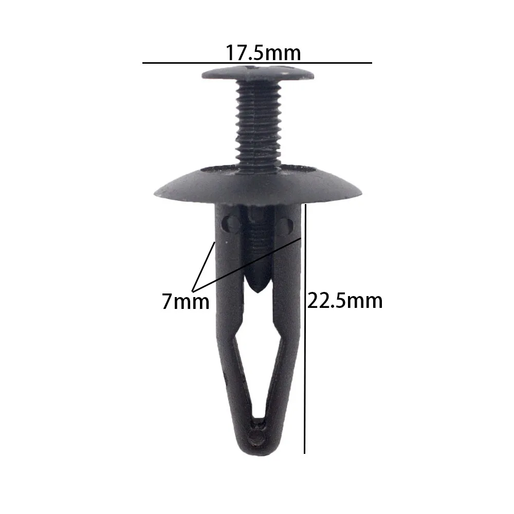 

20 шт. автомобильный расширительный зажим подходит для вставок 6 мм 6,5 мм 7 мм 8 мм 8,5 мм 9 мм с отверстием для панели, фиксаторы, крепеж