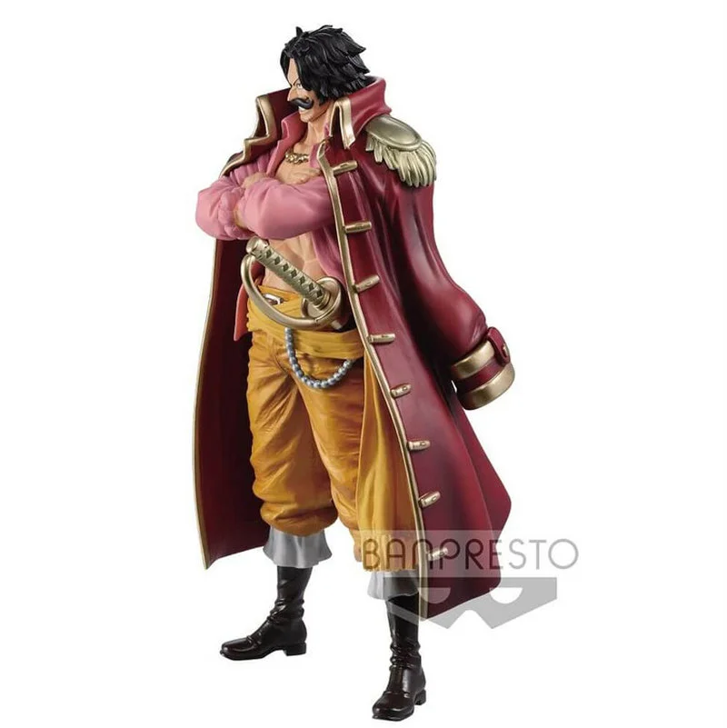 Оригинальный Bandai Аниме One Piece фигурка Роджера DXF Great Fairway and The Country игрушечная