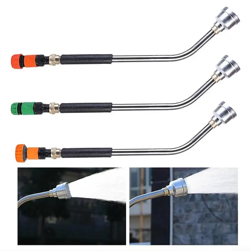 

Garden Hose Water Sprinkler High-pressure Portable Adjustable Metal With Thumb Flow Control Gardening Irrigation Accessories