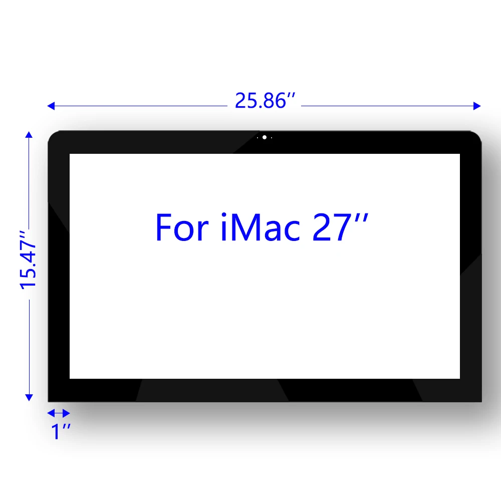 IMac A1419 A2115 A1862 27 "ЖК-стекло передняя панель экрана замена iMac Защита для 2014-15 2017 2019