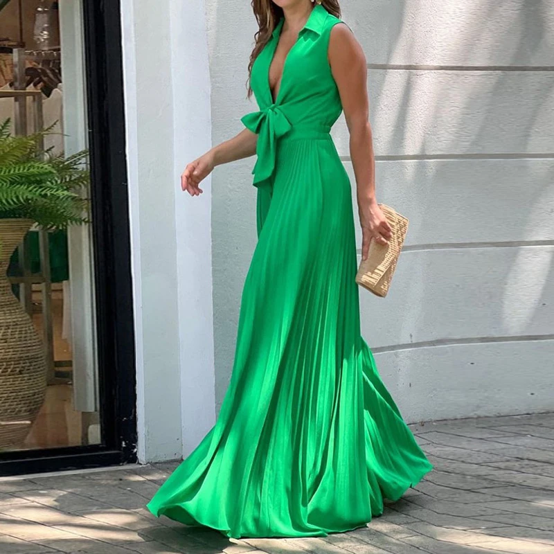 

Sexy Deep V Neck Solid Jumpsuit Ladies Elegant Hollow Out Sleeveless Playsuits Overalls Women Fashion Rib Wide Leg Pants Rompers