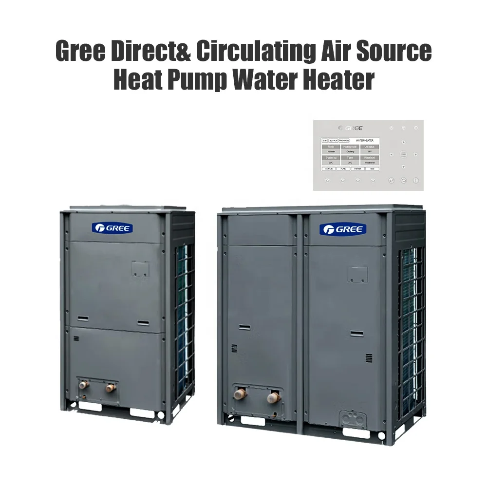 Gree 36 кВт Industrial -26C EVI горячая вода высокотемпературный тепловой насос