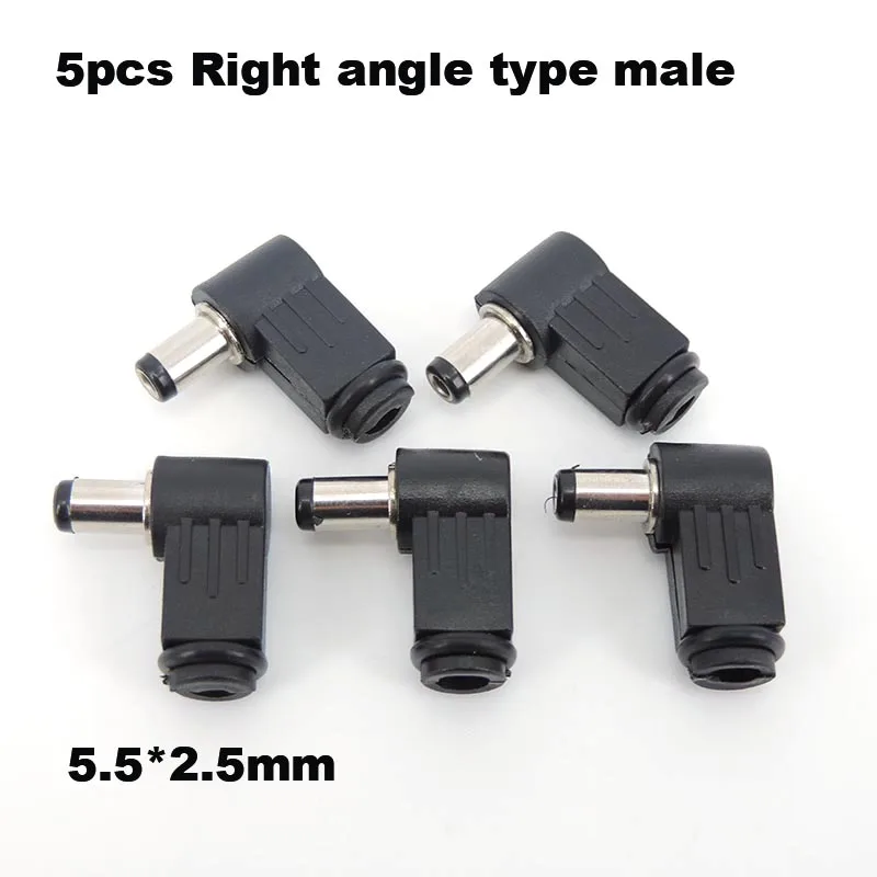 

Разъём питания Gakaki 5,5*2,5 мм 5521 L1 (5 штук)