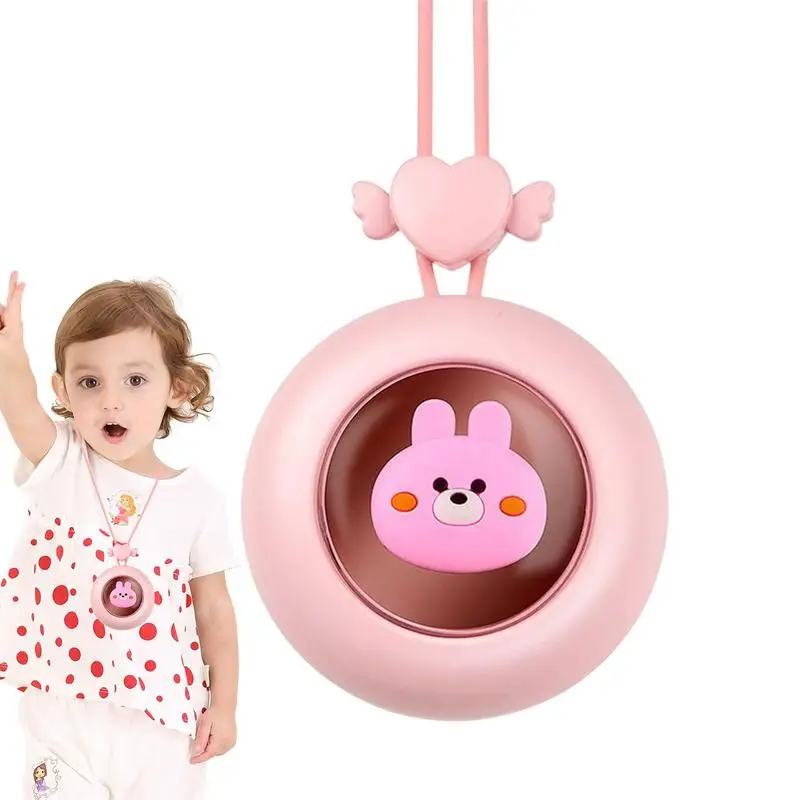 

Шейный вентилятор, Портативный Персональный вентилятор с аккумулятором 500 мАч, перезаряжаемый 3-скоростной Регулируемый охлаждающий вентилятор со шнурком для лета, улицы