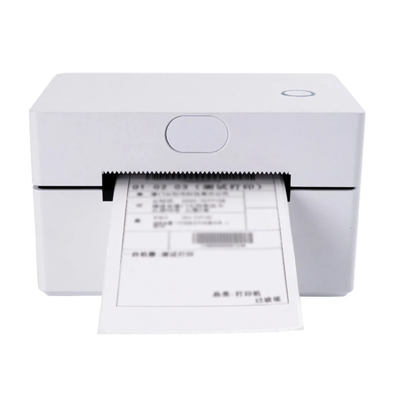 High-Speed Thermal Label Machine Commercial Shipping Packages Courier Note Label Printer For Home/ Business(US Plug)