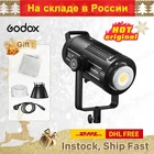 Светодиодная лампа для видеосъемки Godox SL200W II, дневной свет с креплением Bowens, сбалансированный 5600K 2,4G, беспроводная система X для прямых трансляций на youtube и интервью