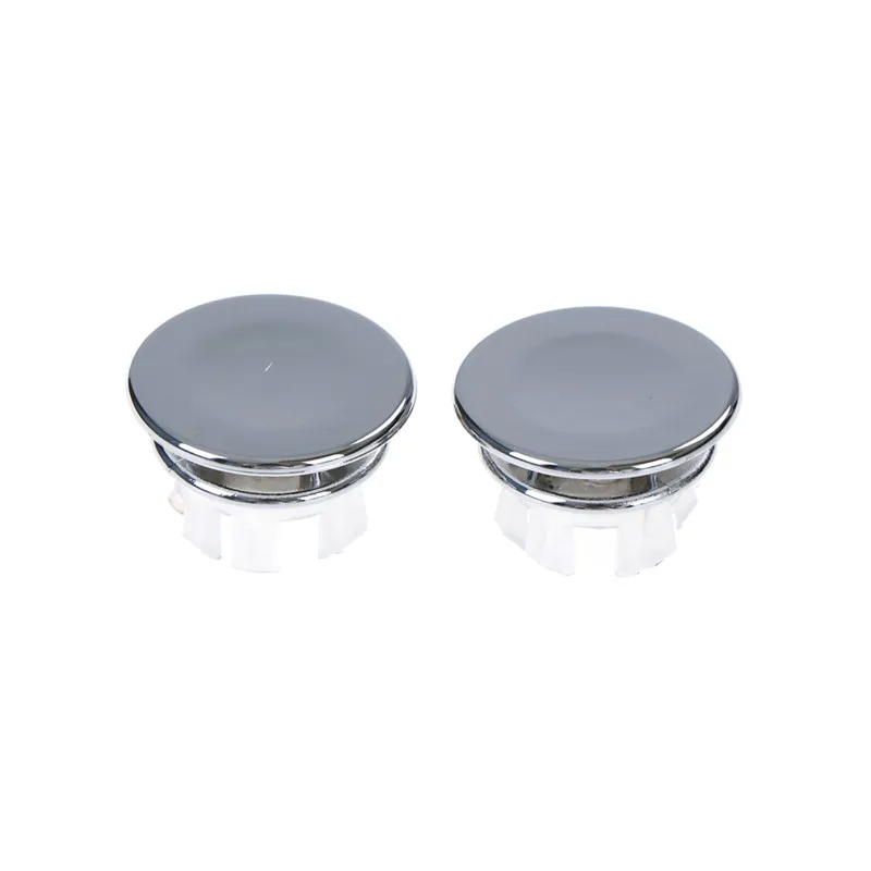 

Round Overflow Cover Tidy Trim Chrome Bathroom Basin Sink Spare Replacement Suitable for All Ceramic Pots Overflow Ring Generic