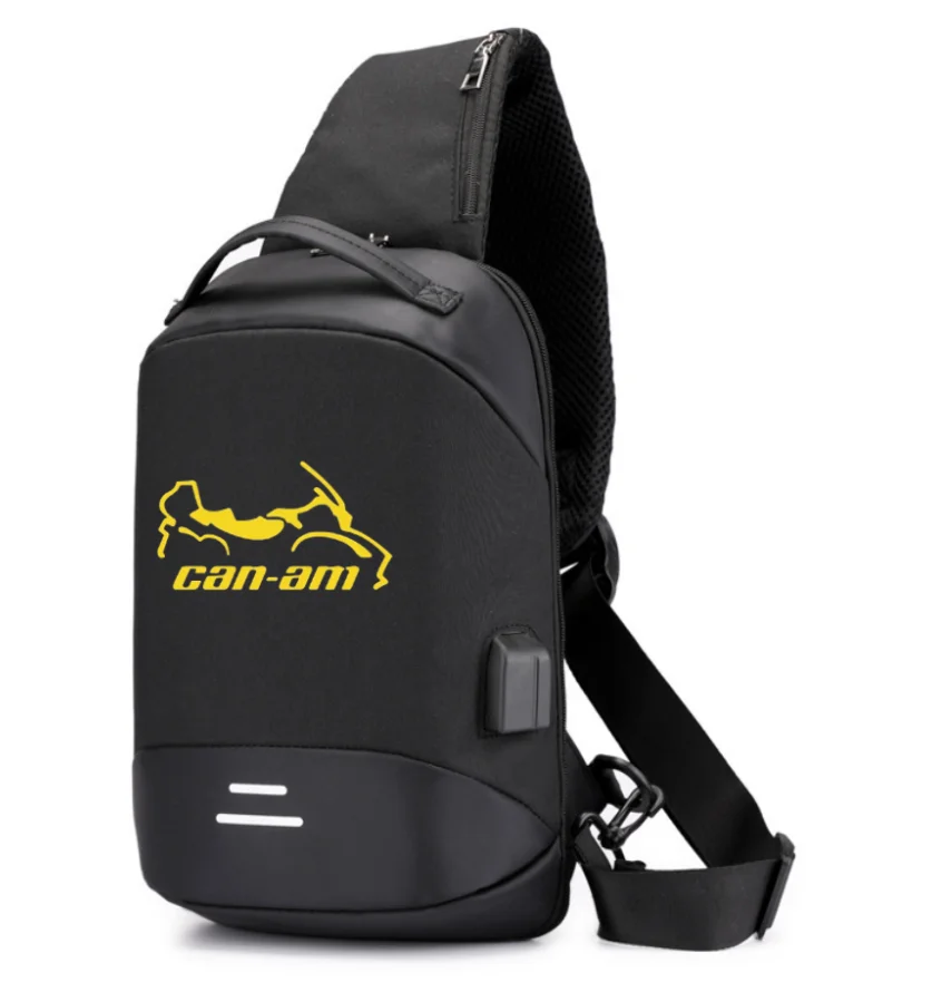 

Новинка 2022, мужской рюкзак на плечо с логотипом CAN-AM Icar, походный рюкзак, нейлоновая нагрудная Сумка-слинг для кемпинга и трекинга
